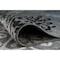 World Rug Gallery Contemporary Modern Floral Design Runner Rug 2' x 7'2'' Gray 303GRAY2X7 - alternate 3